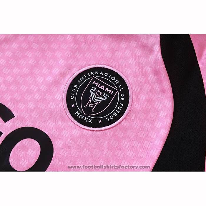 Tracksuit Inter Miami Short Sleeve 2026-2027 Pink - Shorts